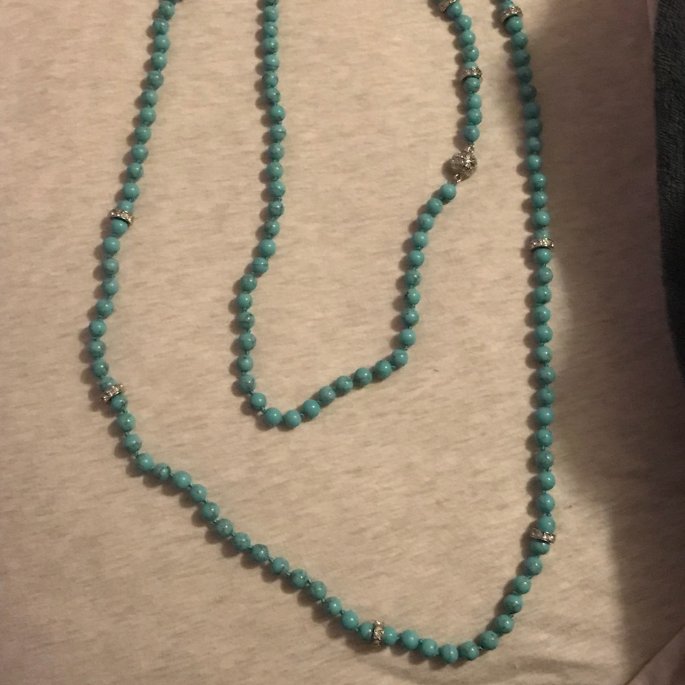Chloe + Isabel Turquoise Convertible Neckless